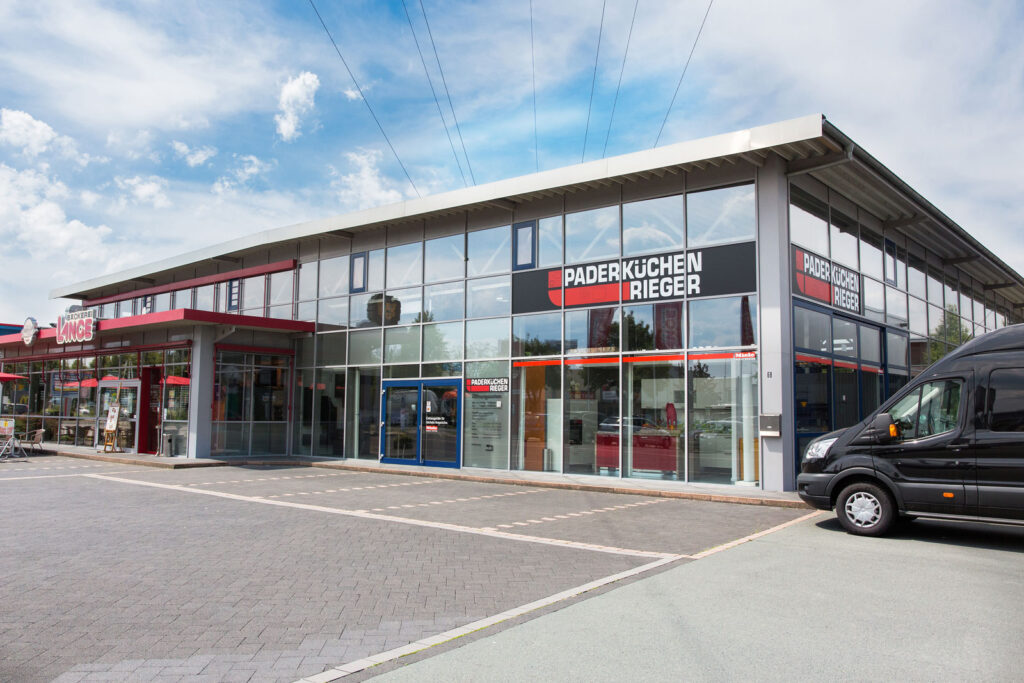 Paderküchen Rieger küchen aus Paderborn Salzkotten Aussenansicht Gebäude